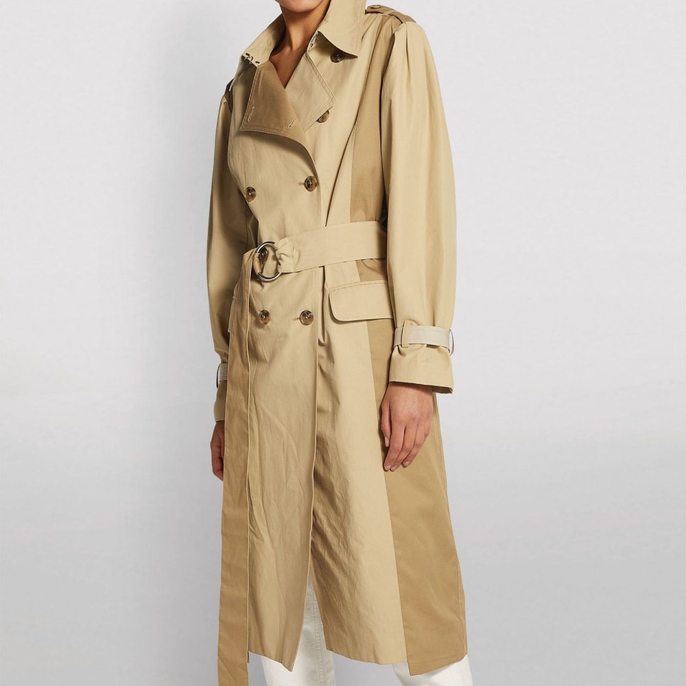 Classic Tan Trench Coat Frame